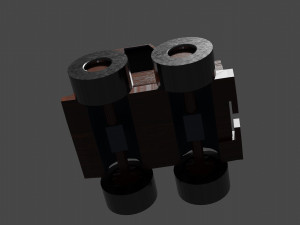 Wooden toy car 3D 模型