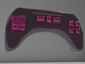 Game joystick monitor and graphics tablet with stylus 3D Model