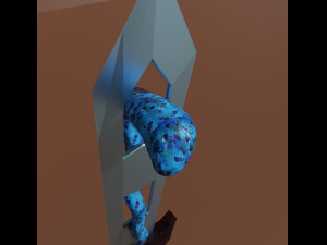 Magical dagger with snake 3D Модель