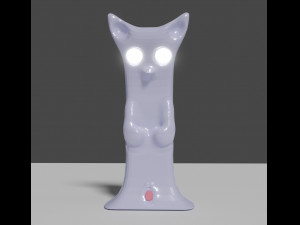 Table lamp cat Modello 3D