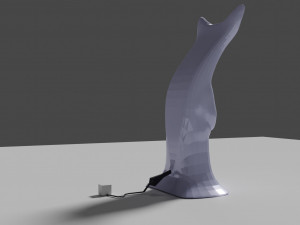 Table lamp cat Modello 3D