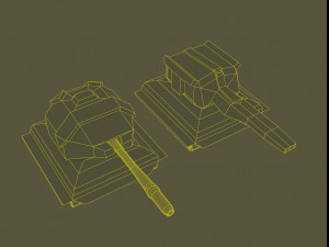 Two toy tanks Model 3D