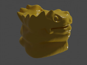Dragon head Modelo 3D