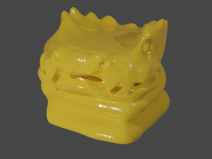 Dragon head Modelo 3D