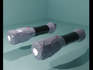 Hand lamps or flashlights 3D Model