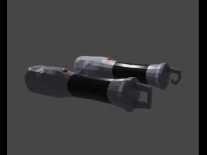 Hand lamps or flashlights 3D Model