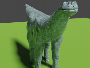 Brontosaurus or large ancient lizard Model 3D