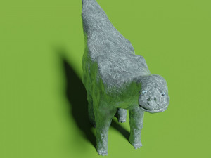 Brontosaurus or large ancient lizard 3D 모델