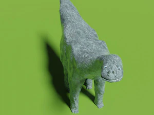 Brontosaurus or large ancient lizard 3D Model
