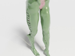 Aliens woman half-breed - mixed genetics 3D 模型