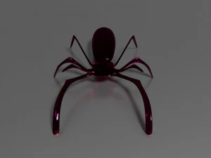 Simple toy spider 3D Model