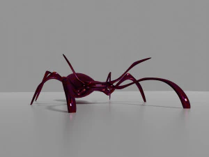 Simple toy spider 3D Model