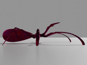 Simple toy spider 3D 모델