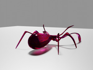 Simple toy spider 3D 모델