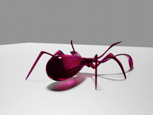 Simple toy spider 3D Model