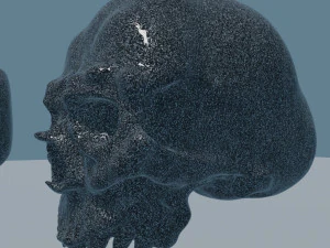 Ancient Neanderthal skulls 3D Model