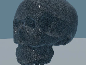 Ancient Neanderthal skulls 3D Model