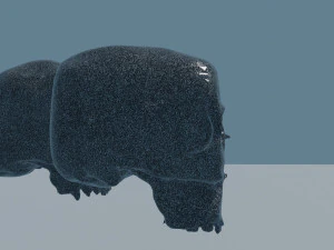 Ancient Neanderthal skulls 3D Model