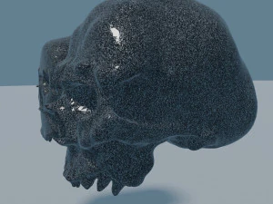 Ancient Neanderthal skulls 3D Model