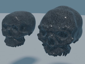 Ancient Neanderthal skulls 3D मॉडल
