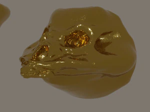 Three different skulls 3D Model