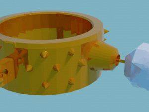 Chains jewelery and rings Modello 3D