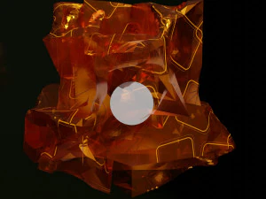 Magic mineral with glowworm 3D Model