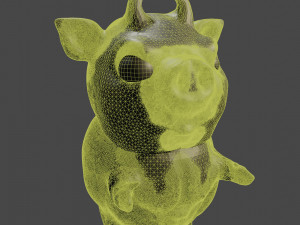 Simple demonic pig 3D 模型