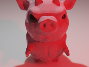 Simple demonic pig 3D 模型