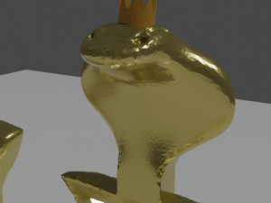 Three funny sculpture chairs 3D 모델