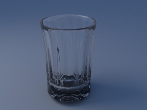 water glass 3D Model