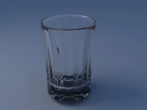 copo de &aacute;gua Modelo 3D