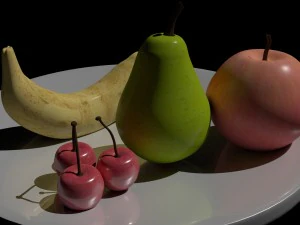 buah-buahan Model 3D