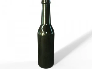 beer bottle 3D Model