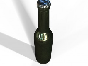 beer bottle 3D मॉडल