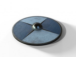 viking shield 3D 模型