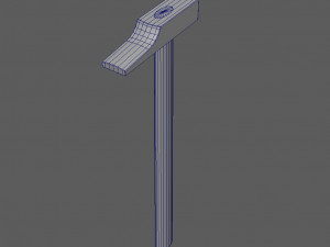 cabinetmaker hammer 3D 模型