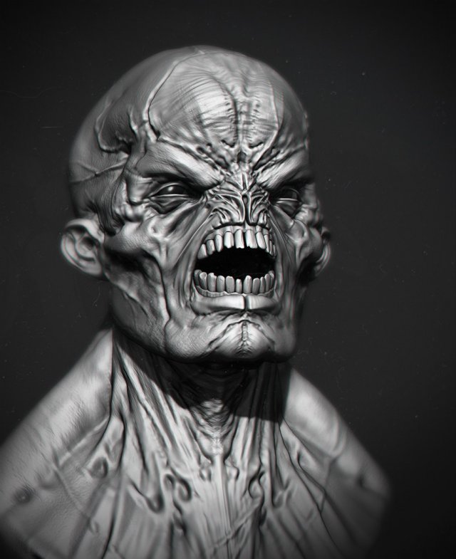 creature for 3d printing 3D प्रिंट मॉडल .c4d .max .obj .3ds .fbx .stl .blend 