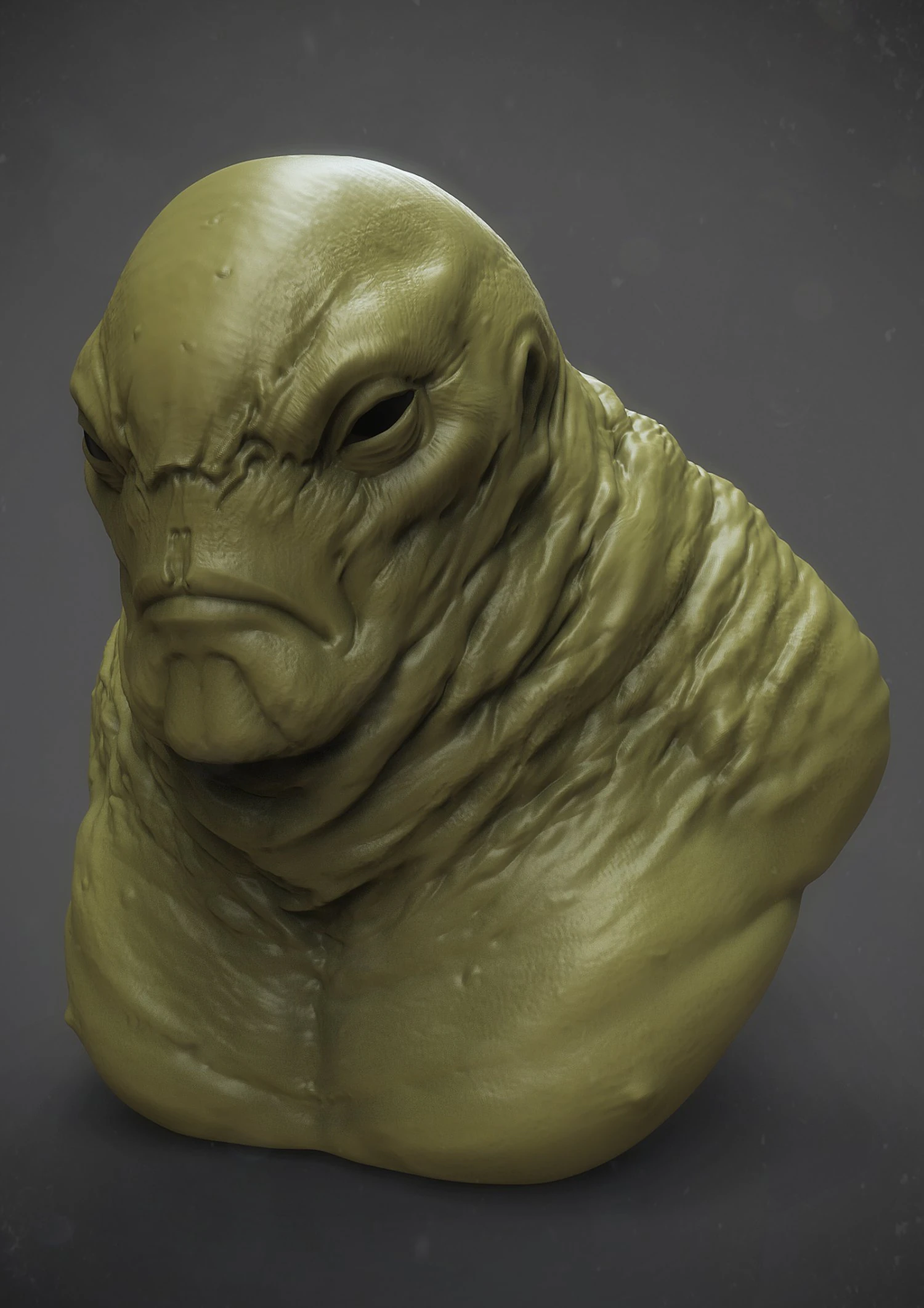 monster fat guy for 3d printing 3d print model 3D Print Model .c4d .max .obj .3ds .fbx .stl .blend 
