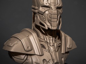 mortal kombat cyrax 3D Print Model
