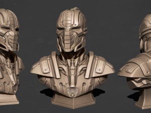 mortal kombat cyrax 3D Print Model