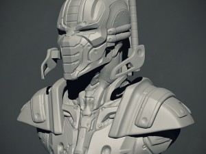 mortal kombat cyrax 3D Print Model