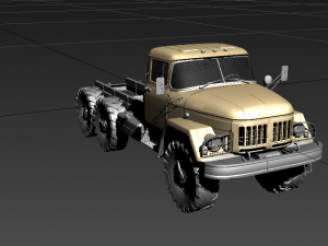 zil 131 3D Model