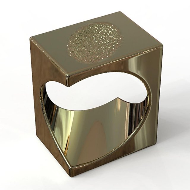 ovode cubic ring 3D 프린트 모델 .c4d .max .obj .3ds .fbx .stl .blend 