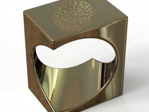 ovode cubic ring Model Cetak 3D