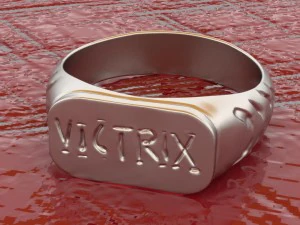 legio vi victrix romalı subay y&uuml;z&uuml;ğ&uuml;n&uuml;n kopyası 3D Baskı Modeli