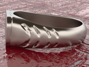 replica of a legio vi victrix roman officer ring 3D Baskı Modeli