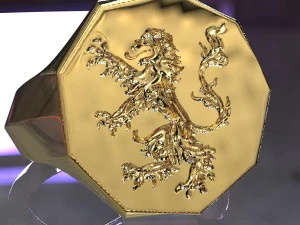 anello con sigillo duca di brabante Modello di stampa 3D