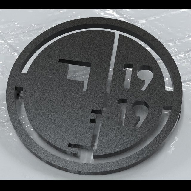 bauhaus 1919 pendant 3D Print Model .c4d .max .obj .3ds .fbx .stl .blend 
