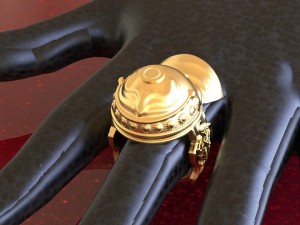 galea mens ring 3D Print Model